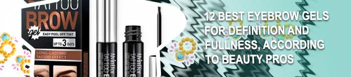 Eyebrow gel tint