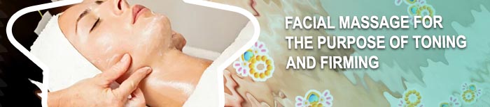 Face lifting massage