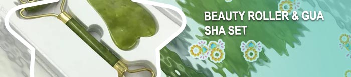 Gua sha and face roller