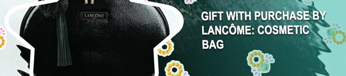 Lancome cosmetic bag