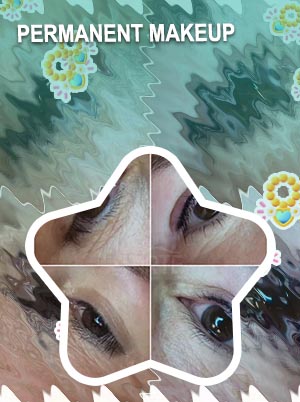 Lash liner permanent makeup