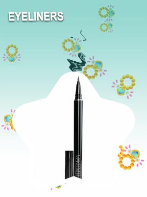 Liquid eyeliner make over
