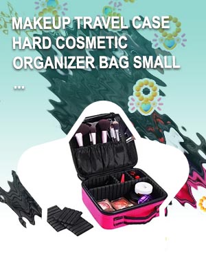 Mini suitcase makeup case