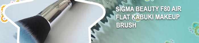 Sigma flat kabuki brush