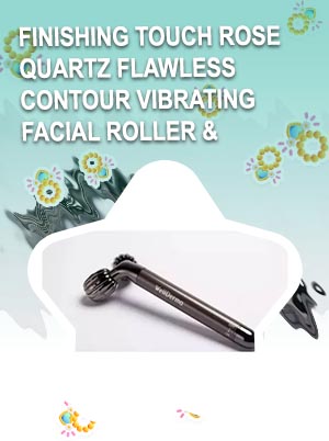 Vibrating facial roller & massager